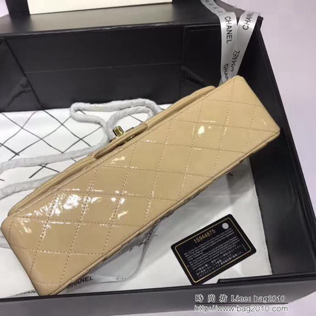 香奈兒CHANEL 升級版A1112小羊皮金銀鏈條單肩斜挎包 DSC1062